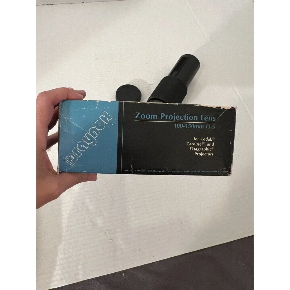 Vintage Raynox Projection‎ Lens 100-150mm Zoom f3.5-Original Box-Untested